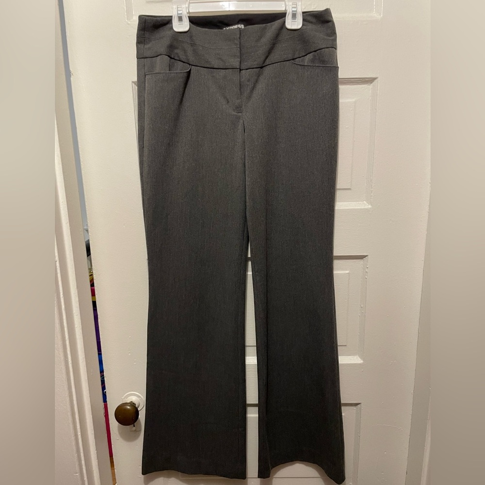 Express Editor Pant.  Grey.  Size 4